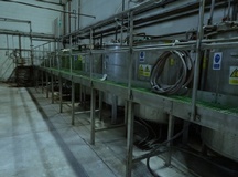 Brugman Continuous Rope Fabric Bleaching Range 3200mm Year 1990 Stainless Steel (Ref. 16090B)